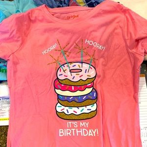 ITS MY BIRTHDAY T shirt girls XL 14/16